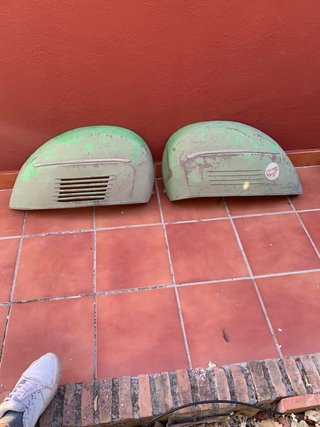 Cofanos Vespa Sprint Verdes