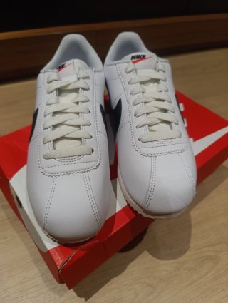 Zapatillas Nike Cortez Blancas y Azules