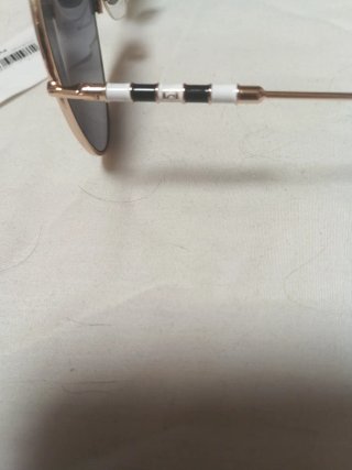 Gafas Carolina Herrera Aviador Dorado Gris