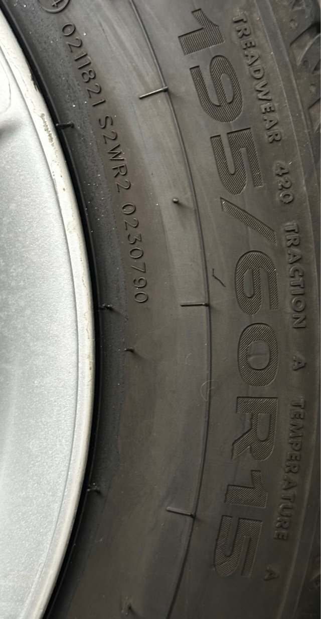 Llantas 15” Toyota Corolla 4x100