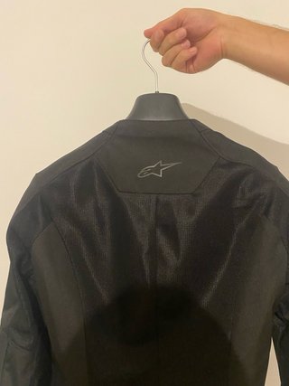 Chaqueta Moto Alpinestars Mujer Negra XL (Nueva)