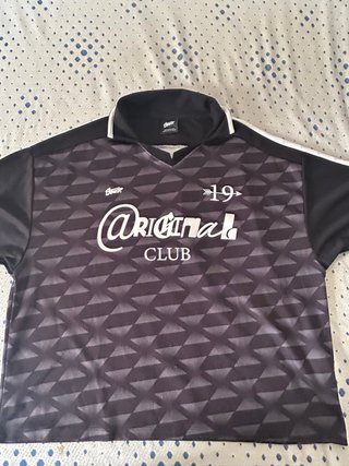 Camiseta Original Club Negra y Gris