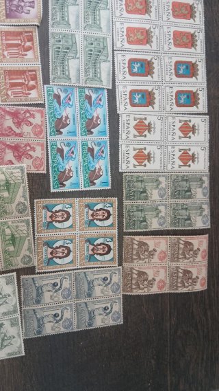 Lote sellos antiguos España Correos