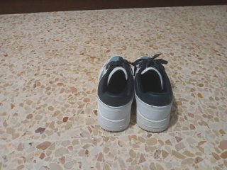Zapatillas Champion Blancas y Azules Talla 38.5