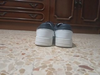 Zapatillas Champion Blancas y Azules Talla 38.5