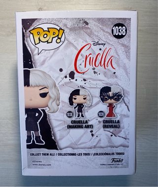 Funko Pop! Cruella Making Art 1038 Disney