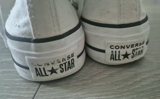 Converse Zapatillas Plataforma Blancas