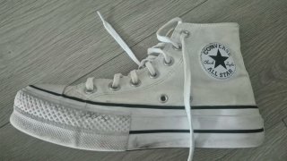 Converse Zapatillas Plataforma Blancas