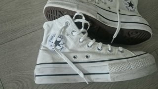 Converse Zapatillas Plataforma Blancas