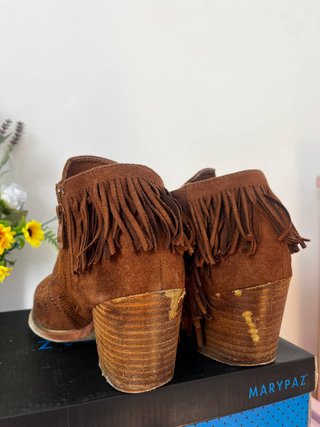 Botines cowboy vintage Marypaz marrones