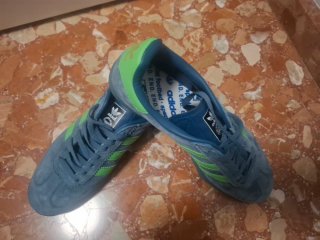 Adidas Samba SPZL Azul y Verde