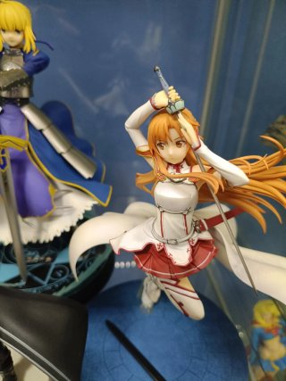 Figuras Anime Sword Art Online y Saber
