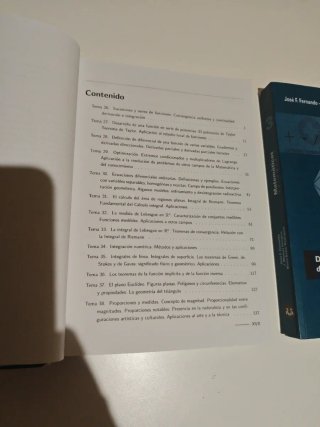 Temario oposiciones ESO Matemáticas