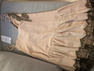 Vestido lencero Zara xs