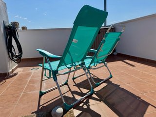 2 Sillas Playa/Piscina Plegables Verdes