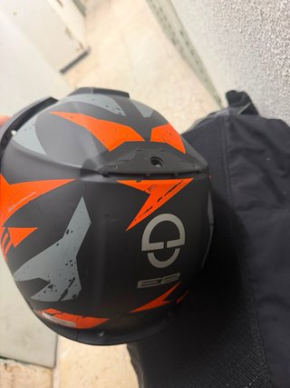 Casco Moto Schuberth E2 Explorer Naranja Mate