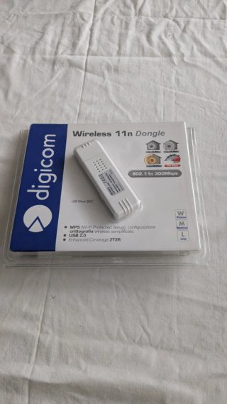 Adaptador WiFi USB Digicom 300Mbps