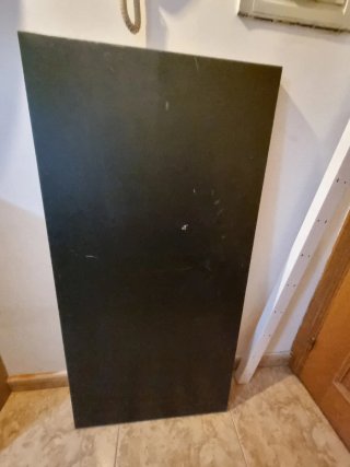 2 Mesas Ikea LINNMON + Patas ADILS Negras