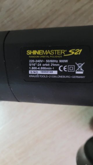 Pulidora Krauss Shinemaster S21