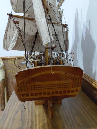 Maqueta Barco Vela Antiguo
