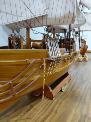 Maqueta Barco Vela Antiguo