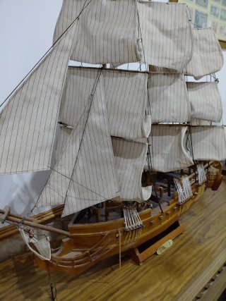 Maqueta Barco Vela Antiguo