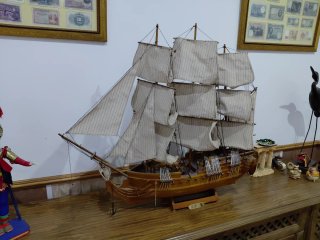 Maqueta Barco Vela Antiguo