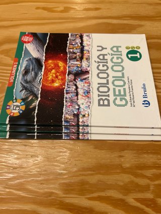 Pack 3 libros Biología y Geografía, 1 ESO Bruño