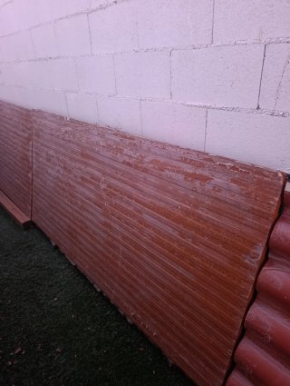 Panel Sándwich Teja - 3 uds (6 m²)