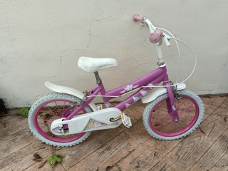 Bicicleta infantil morada