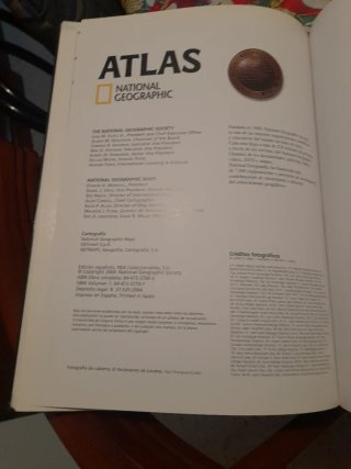 Atlas National Geographic Europa I