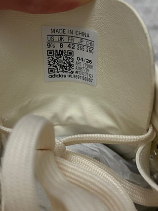 Adidas Samba Mule Crema Blanco Talla 42
