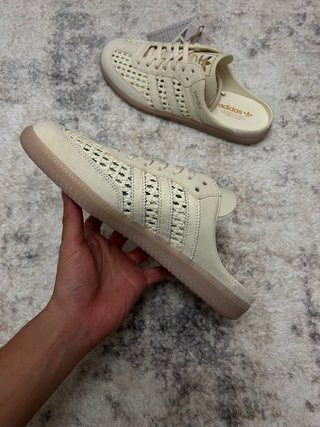 Adidas Samba Mule Crema Blanco Talla 42