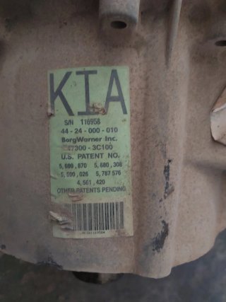 Transfer Kia Sorento 2003