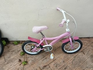 Bicicleta infantil rosa
