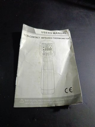 Termómetro Infrarrojo Peakmeter PM6530D. NUEVO.