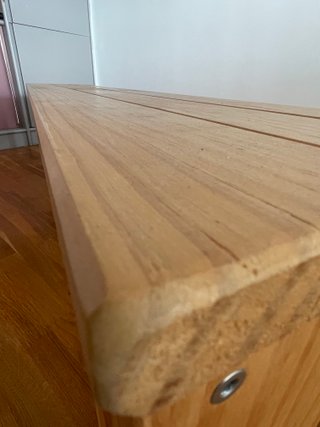 Banco de madera maciza de Pino casi nuevo