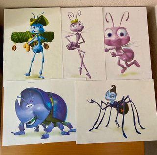 12 Láminas Bichos + 6 Juegos de Mesa