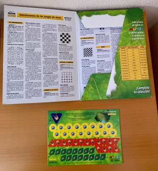 12 Láminas Bichos + 6 Juegos de Mesa