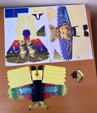 12 Láminas Bichos + 6 Juegos de Mesa