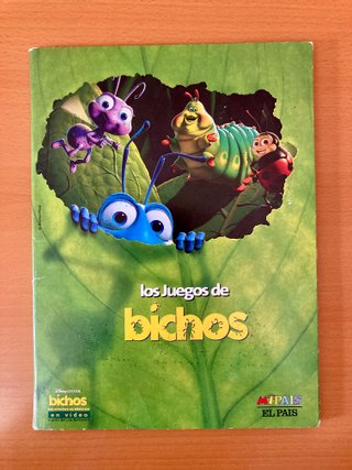 12 Láminas Bichos + 6 Juegos de Mesa