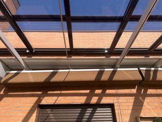Tejadillo pérgola aluminio 2,10m