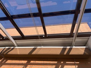 Tejadillo pérgola aluminio 2,10m