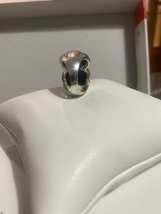 Anillo Tous Sello oso Negro Plata