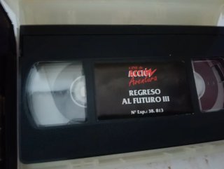 VHS Regreso al Futuro III y El Robo de la Jojoya