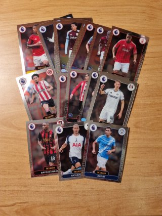 Lote 16 cartas Topps Merlin Premier 26