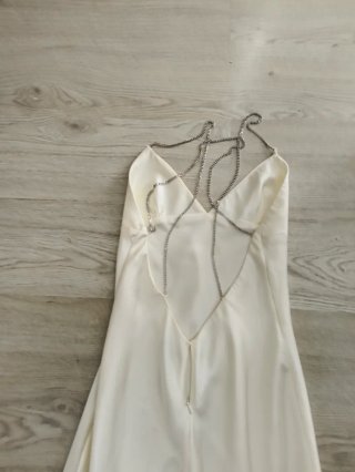 Vestido Zara elegante cadena M