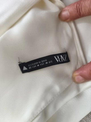 Vestido Zara elegante cadena M