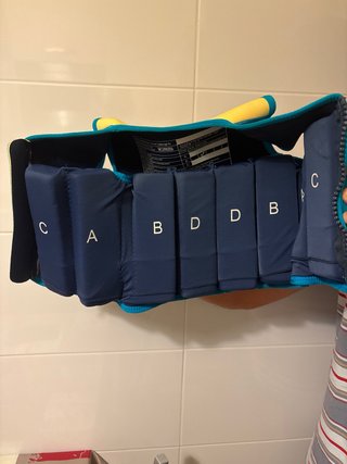 Chaleco flotador Konfidence azul