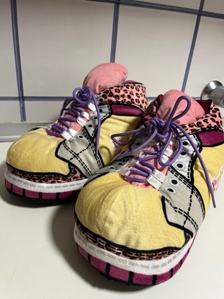 Zapatillas de estar por casa divertidas